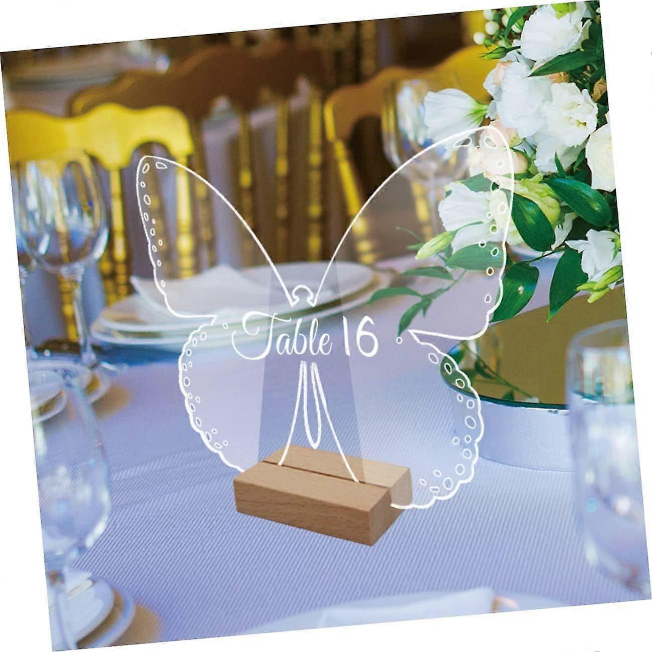 10 Sets Butterfly Table Placement Wedding Decor Table Decorations Dining Table