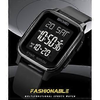 SKMEI 1858 sports watches Countdown double time watch alarm clock Chronograph table Digital watches 50 meters waterproof watch