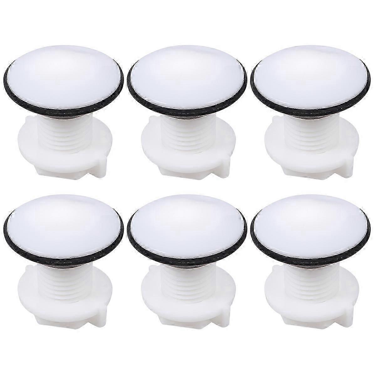 Pool Sink Plug Plastic Stopper for Kitchen Use 12Pcs