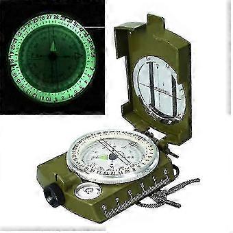 Waterproof Survival Military Compass, Pocket Handheld for Hiking and Camping, Green, 1kg