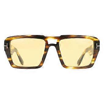Tom Ford FT1153 REDFORD 52E Full Rim  Men Pilot Sunglasses UV1 Original