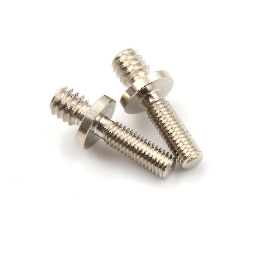 2pcs Long 1/4" Male Threaded To M5 Male Threaded Screw Adapter For Tripod Camera 0 0 0 0 0