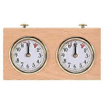 Professionelle digitale Schachuhr Timer Holzgehäuse Zählung Up / Down Turnieruhr Tragbares Design