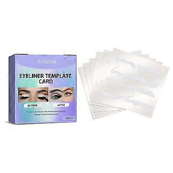 Jaysuing Eyeliner Auxiliary Template For Beginners, Beauty Tool For Lazy Novices, Quick Makeup Eye Makeup Tool -JXLGV