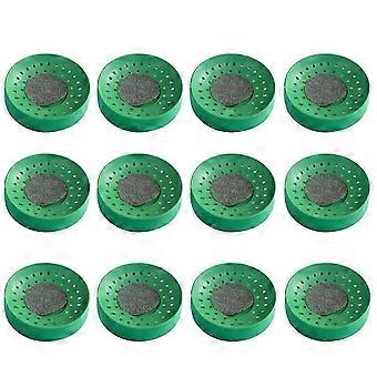12 Pcs Pigeon Nest Bowls, Plastic Nesting Box Breathable Washable Quail Nest, Bird Egg Rest Beds with Pad