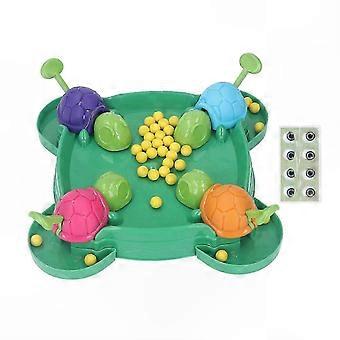 Family Night Parent-Child Interactive: Hungry Turtle Educational Toy Board Game