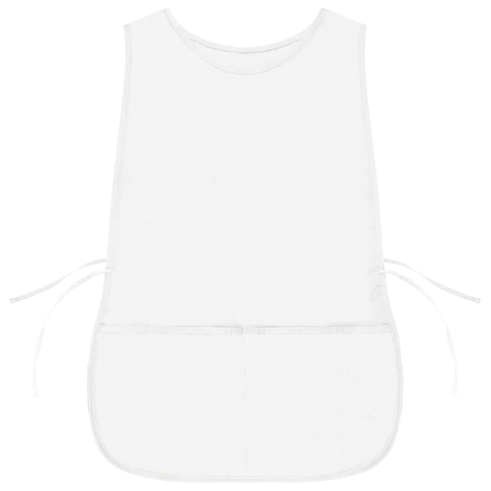 Smock Apron with Deep Pockets and Adjustable Ties for Kitchen and Workshop