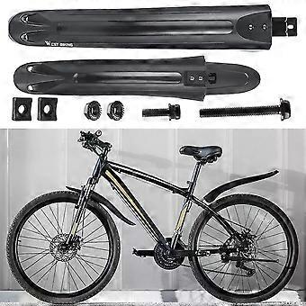 2Pcs Bike Fenders Mudguard Dustproof Bicycle Mud Guard Universal Bicycle Mudguard Splash Proof for Mountain Bike