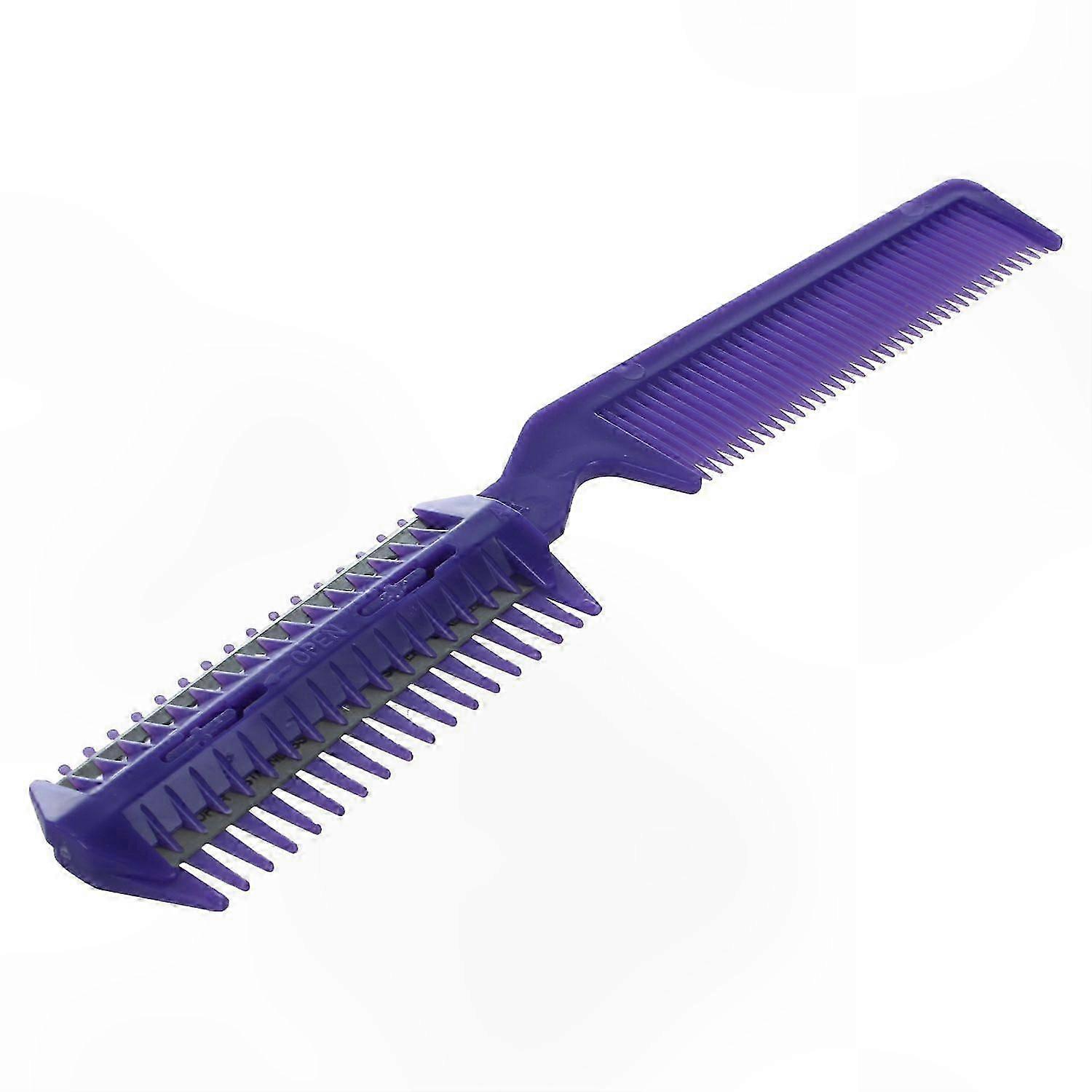 Hair Styling Comb with Trimming Function for Precision Cuts