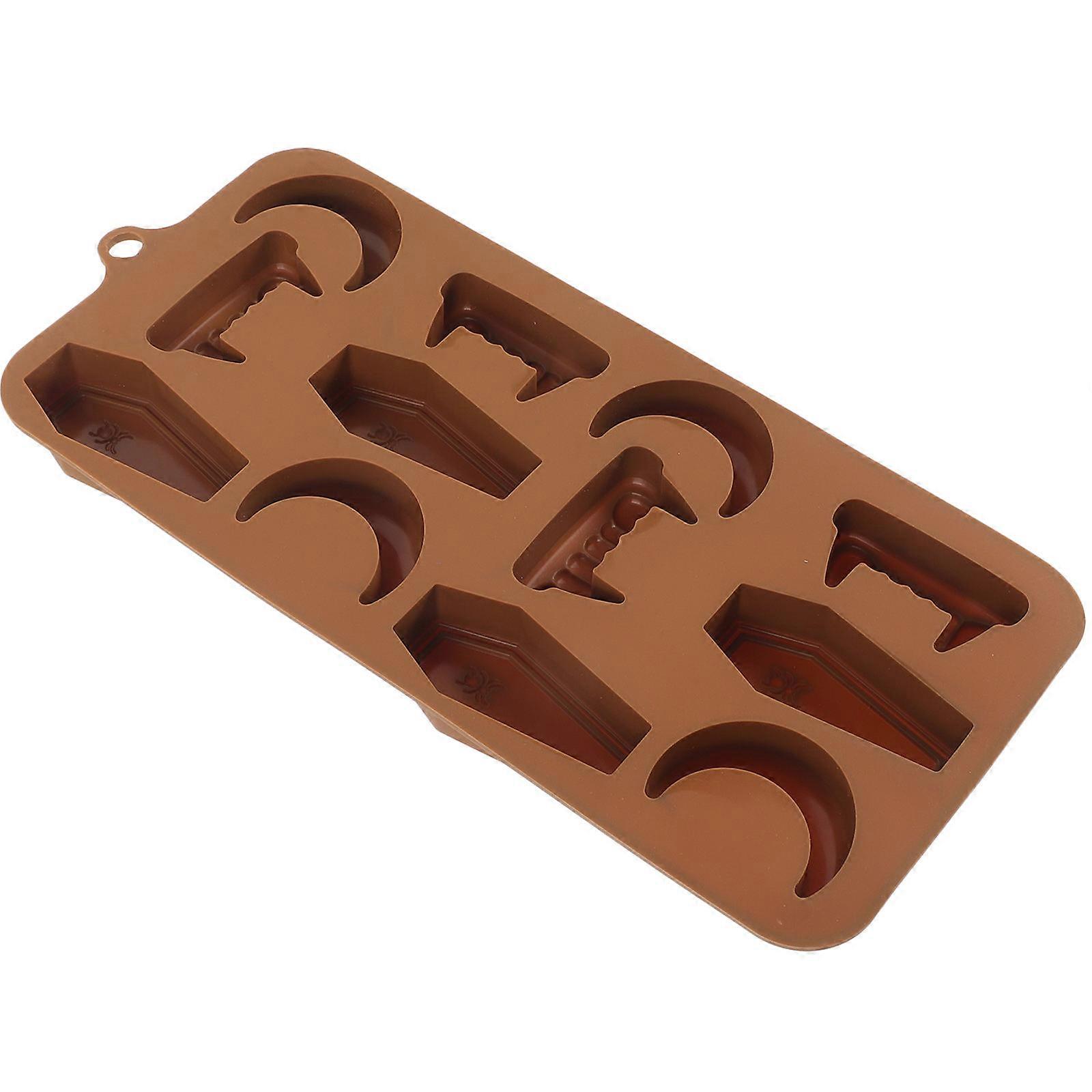 Silicone Molds For Chocolate 3Pcs Rectangular Candy Making Tool Ideal For Home Baking With Creative Design