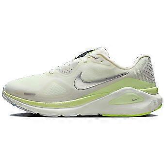 Nike Structure 26 Comfortable Abrasion Resistant Abrasion Resistant Low top Casual Running Shoes Women's White Green HQ2589-101