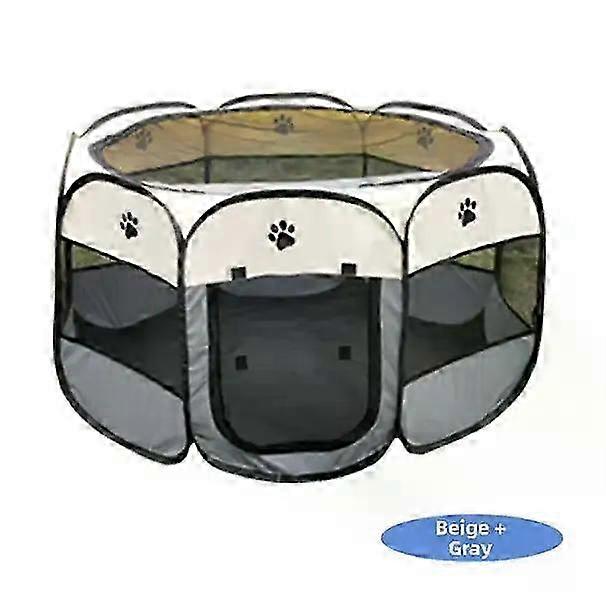 Octagonal Mesh Whelping Playpen