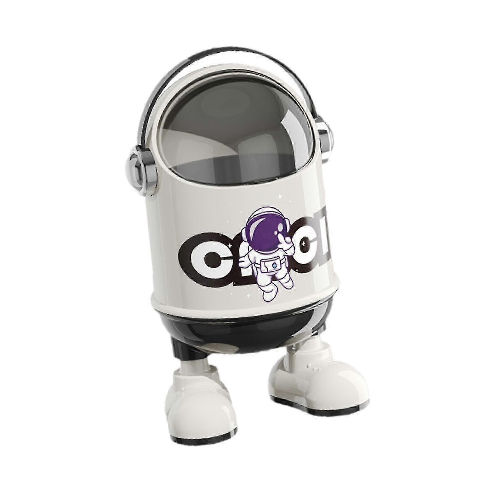 Mini Astronaut Trash Can Concealed