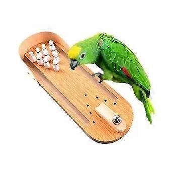 New Parrot Training Bowling Set Supplies Parrot Toys Bird Parrot Training Interactive