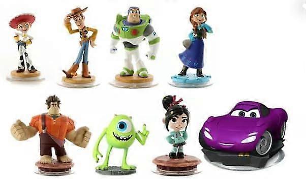 Disney Infinity Character 8 Figure Bundle Video Game Toy