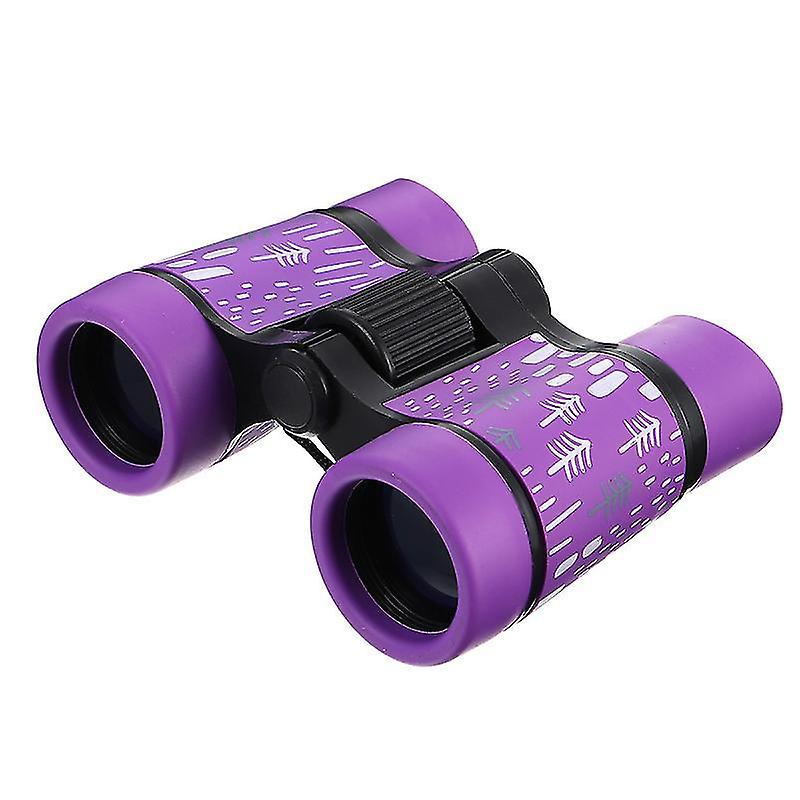 11X9x4cm Purple Science & Exploration Sets 1pc Kid Printed Telescope High Resolution Binocular Port