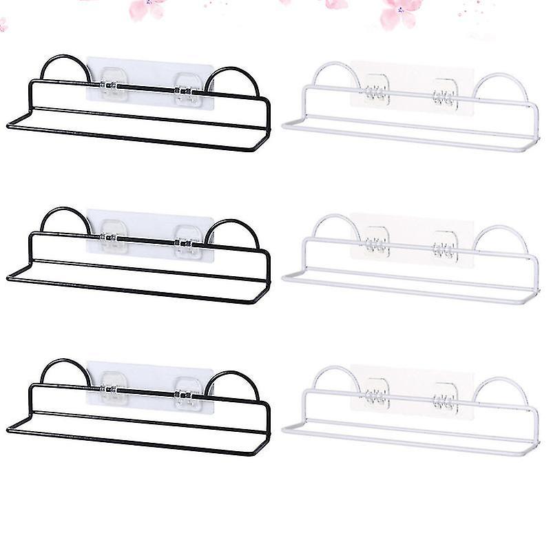 24.5X7cm Assorted Color Shoe Racks & Organizers 6pcs Free Punch Slipper Shelf Domestic Shoes Organiz