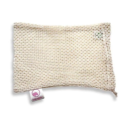 Small organic cotton mesh bag 15x25 cm 1 unit