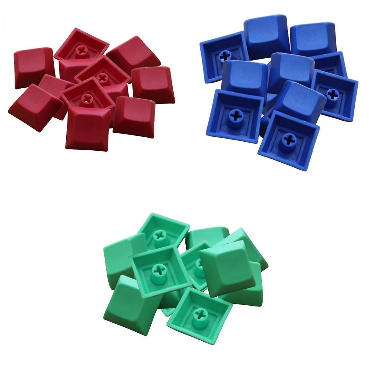 3 Set 12Pcs PBT DSA Keycaps Blank for MX Switches Mechanical Keyboards