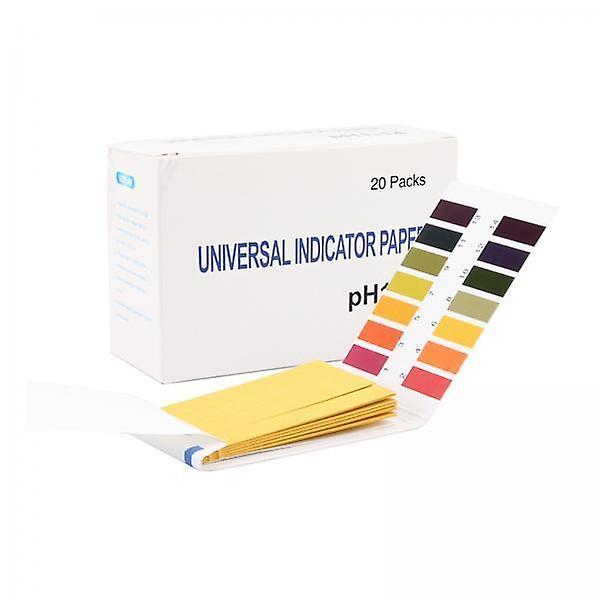 3xFull Range 1-14 pH Test Paper Strips Litmus Testing Indicator