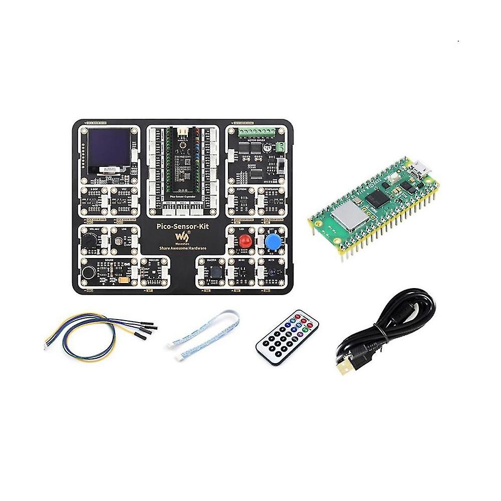 For Pico W Expansion Board+sensor Modules Kit For Pico Series Motherboards
