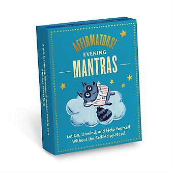 Affirmators Mantras Evening Night Affirmation Cards Deck 30 Cards - Suzi Barrett