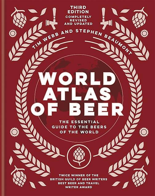 Stephen Beaumontin World Atlas Of Beer - Kovakantinen kirja