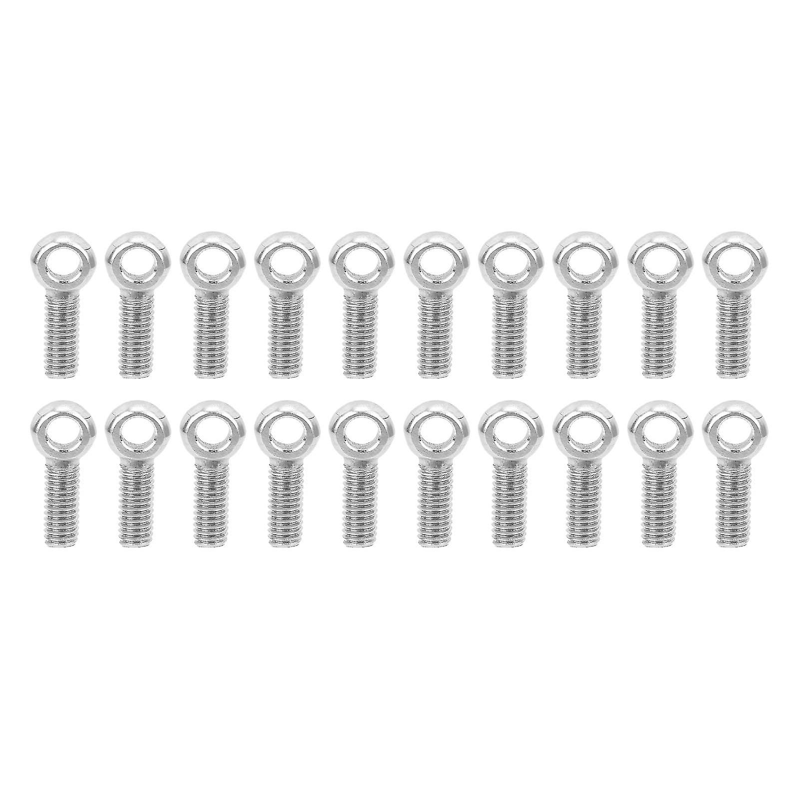 20Pcs ανυψώνοντας το μπουλόνι ματιών 304 αντιδιαβρωτικό βαρέων καθηκόντων ώμος M6 μηχανημάτων ανοξείδωτου