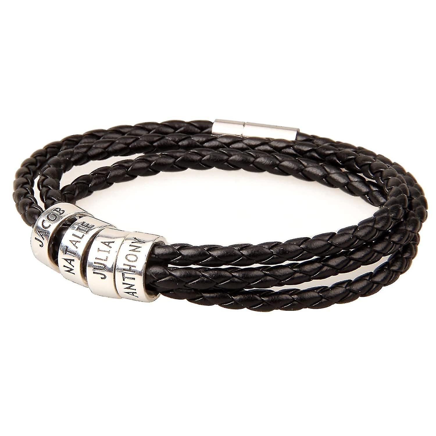 Mens Bracelet, Bracelet,custom Engraved Bracelet, Sil