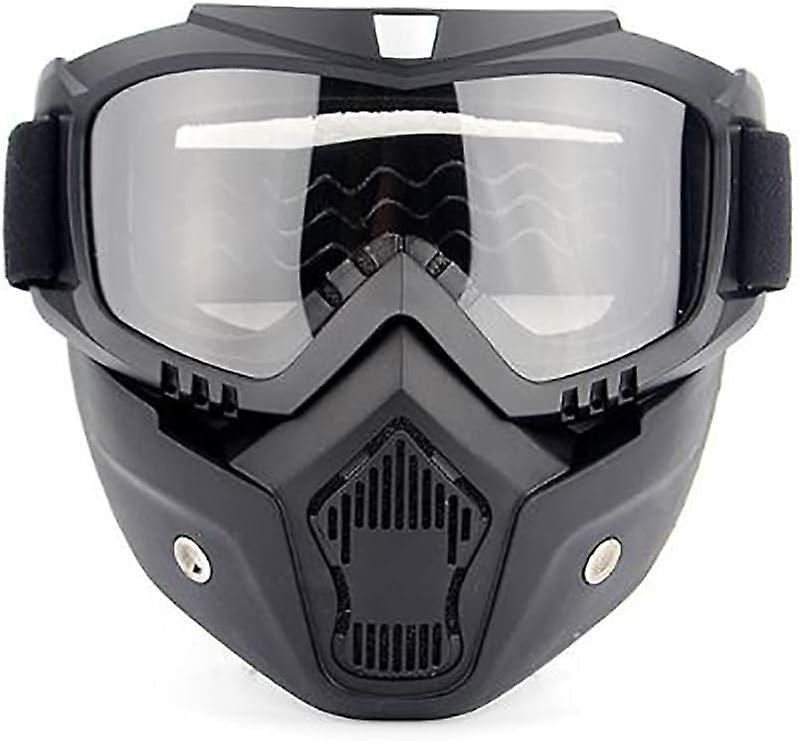 Anti-frog waterproof and windproof motorcycle riding goggles