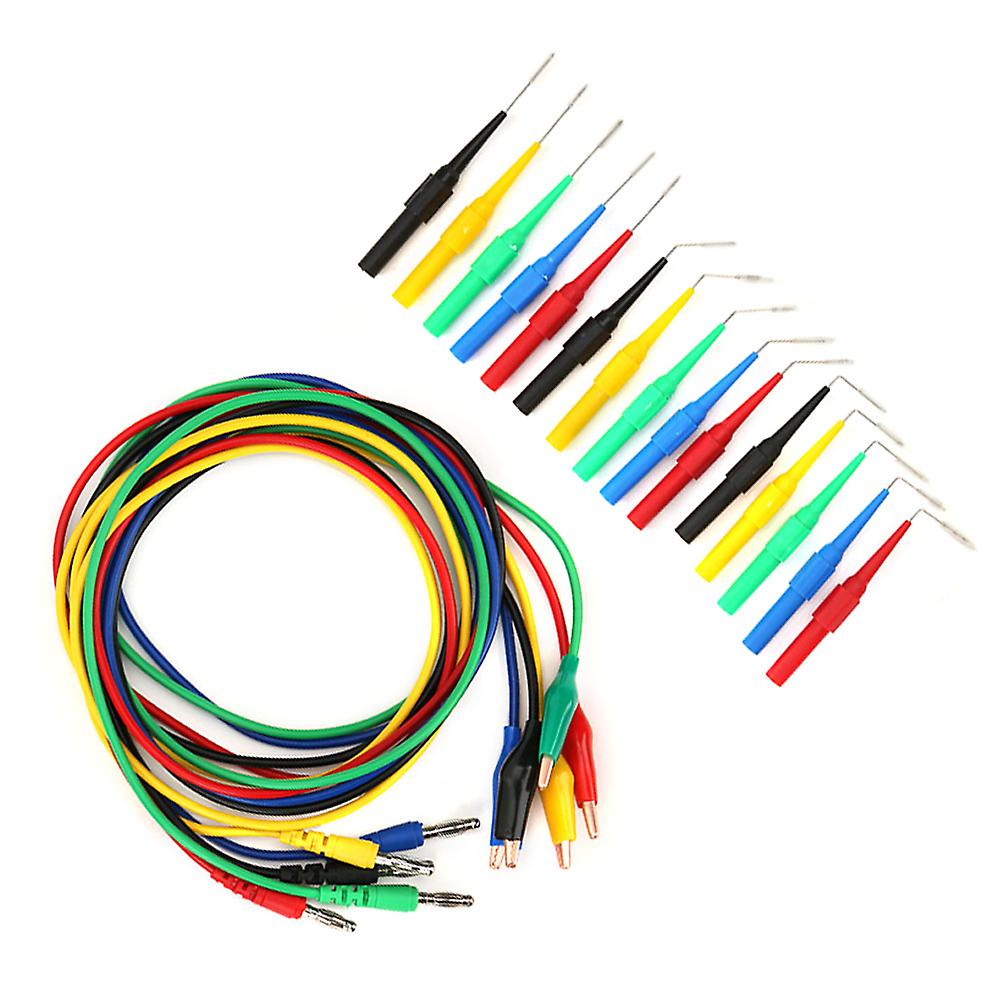P1920 Clip to Banana Plug Test Lead with Probe Kit Connect to 4mm Banana Plug for Electric Test