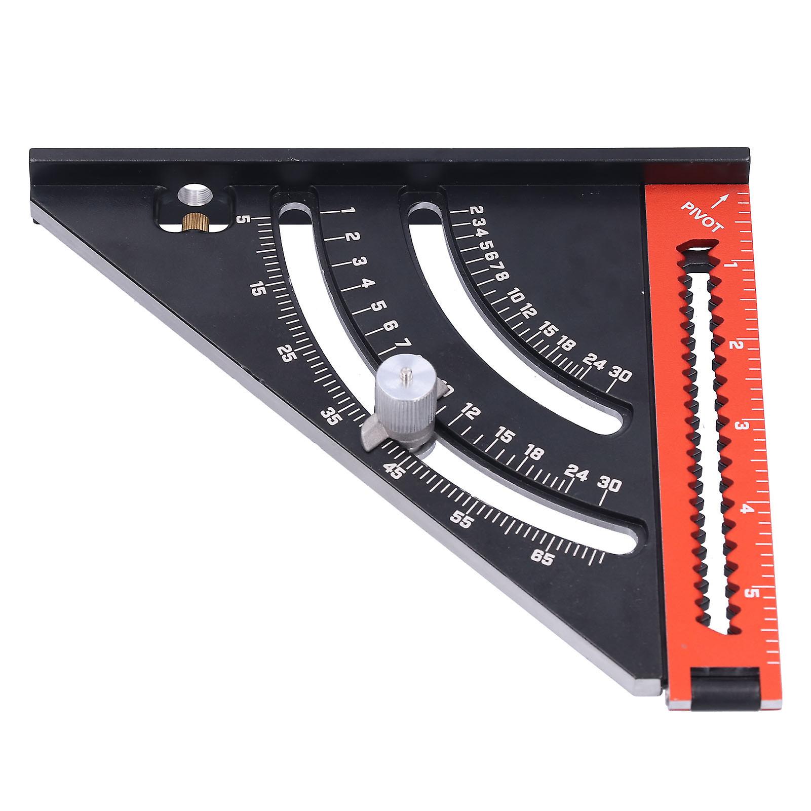 Adjustable Folding Triangle Square Goniometer Ruler 12.2x7.2in
