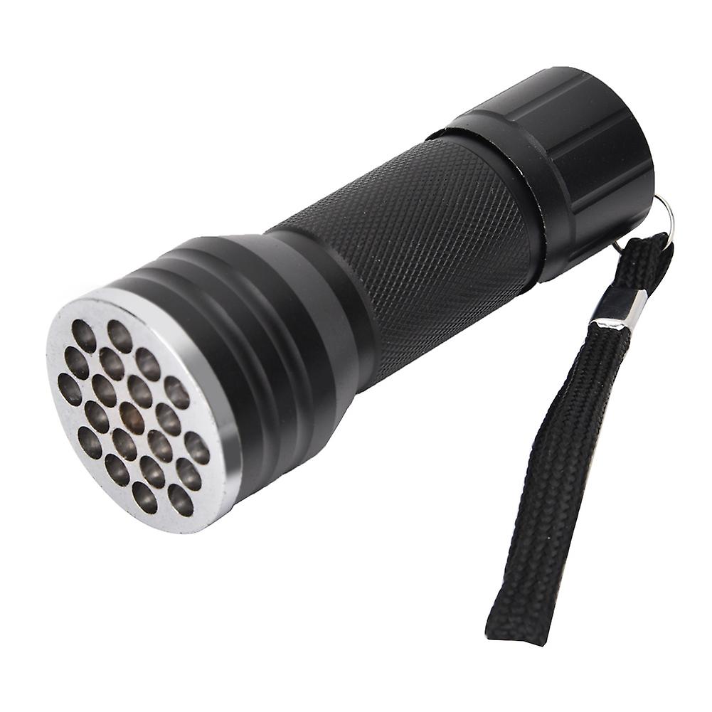 LED Flashlight for Mobile Phone Repair UV Glue Curing Ultraviolet Light 21 Lamp Beads