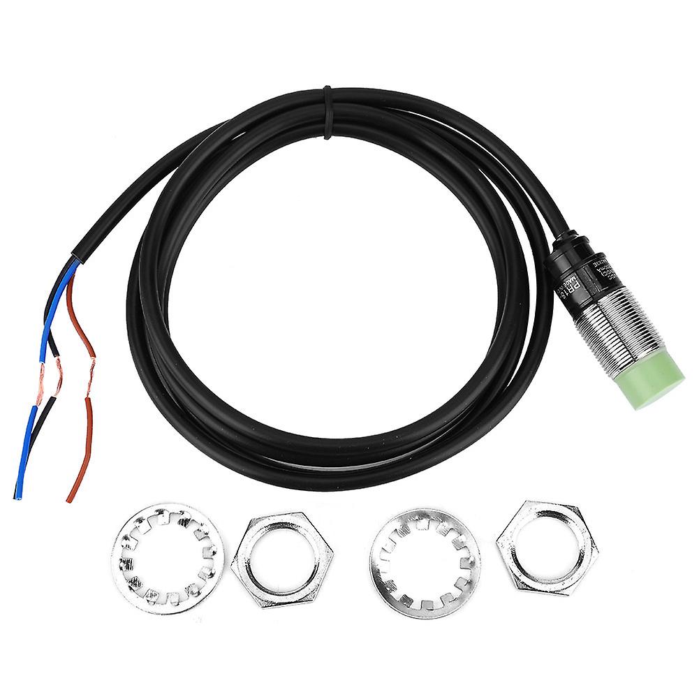 Rankomu Proximity Switch Proximity Switch PR18-8DN, Inductive 3 Wire NO NPN Sensor, Hall Sensing Switch, 10-30VDC, Industrial Automation Component