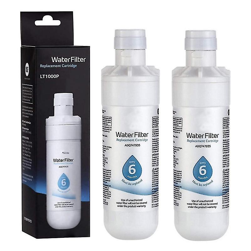 2pcs Lg Filtro Acqua Frigorifero Lt1000p / Adq747935 yuante
