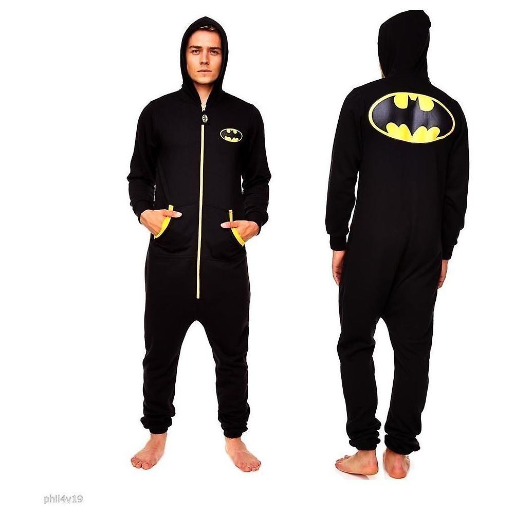 Batman Mens Onesie Jumpsuit (bat Man)