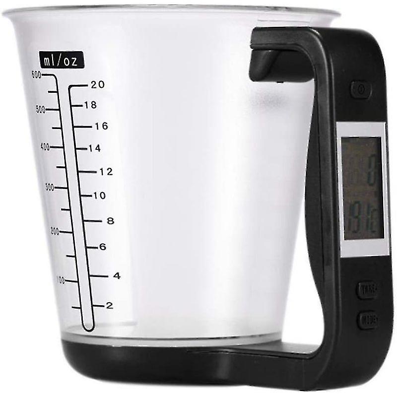 Electronic Weighing Temperature Measuring Cup Led Display