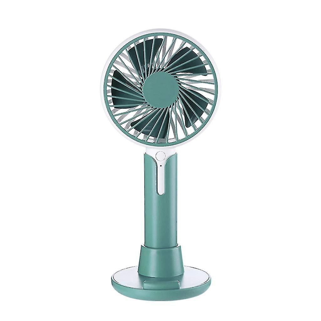 Portable USB Rechargeable Handheld Fan (Green)