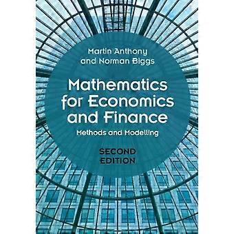 Mathematics For Economics And Finance - Martin Anthony