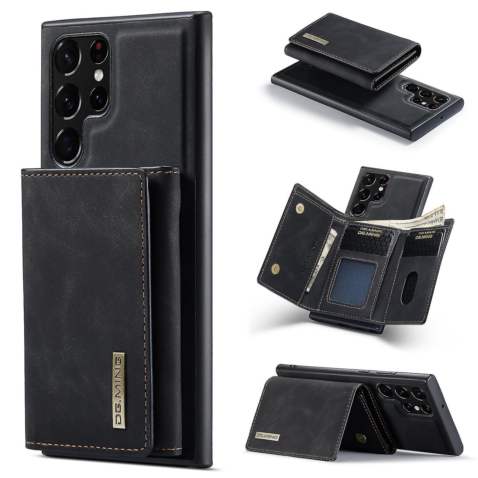 Dg.ming Phone Case For Samsung Galaxy S24 Ultra Case Detachable Wallet Phone Cover