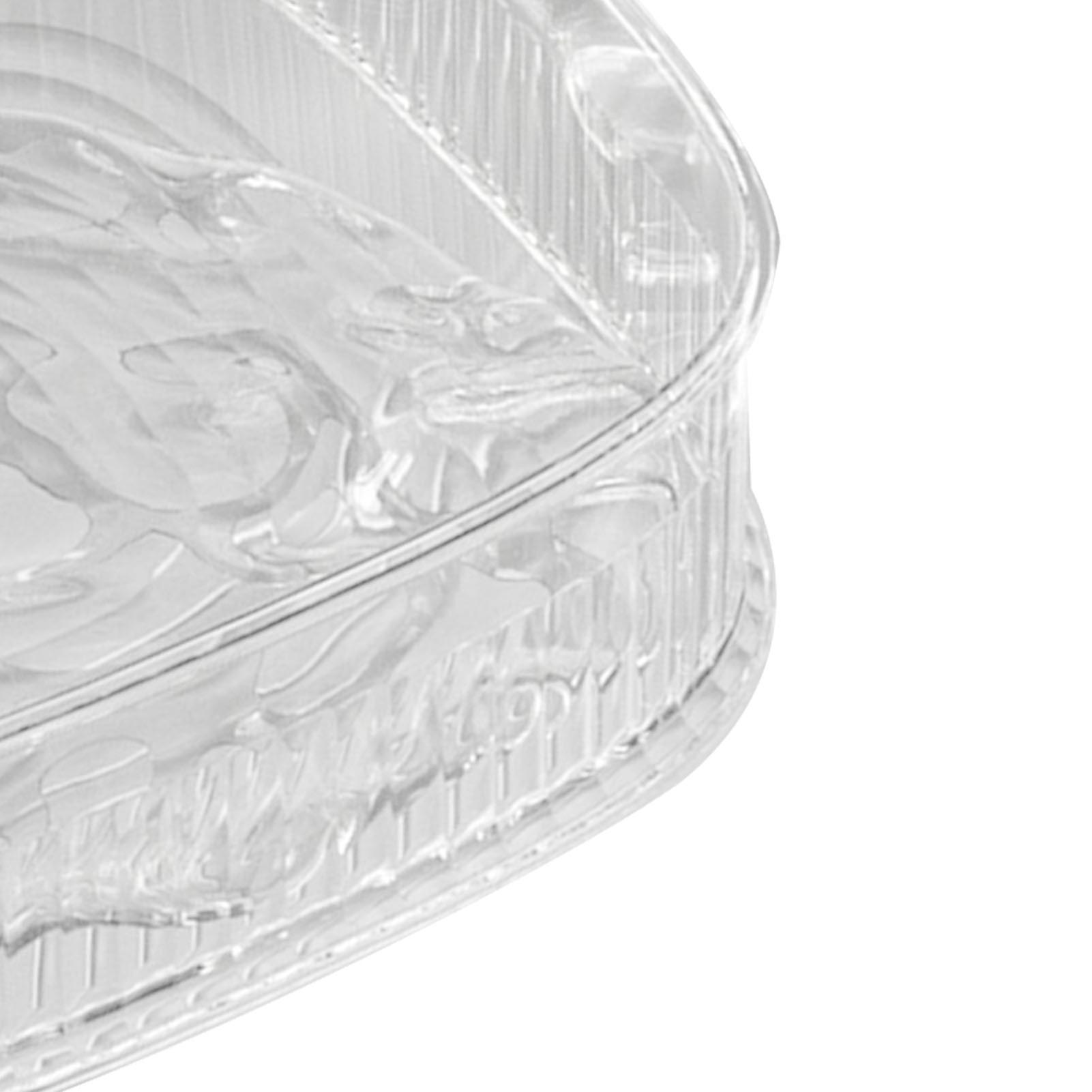 Multifunctional Transparent 2-Layer Plastic Vegetable Dish Cover