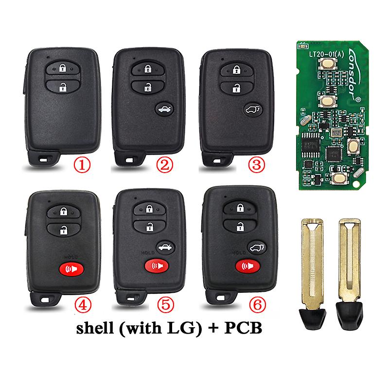 Lonsdor 4d Universal Smart Key Remote For K518 And Kh100+ For Toyota Corolla Land Cruiser Levin Rav4 Camry Highlander Lexus