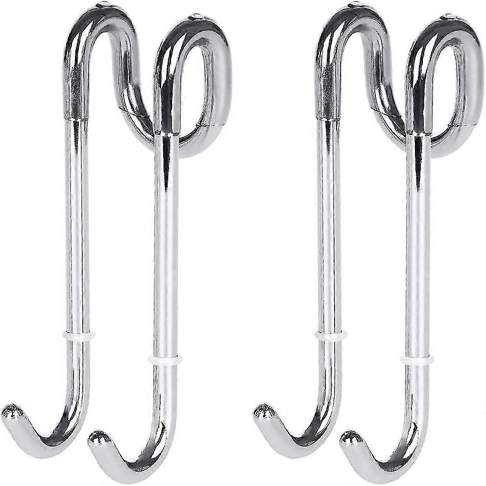 Bathroom shower hook, ultra-light anti-rust, double hook shape, shower storage