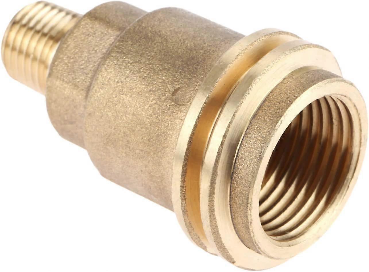 QCC1 Nut Propane Gas Fitting Adapter Pipe Thread, Solid Brass Quick Connectors Grill Regulator Outdoor Cooking Heating