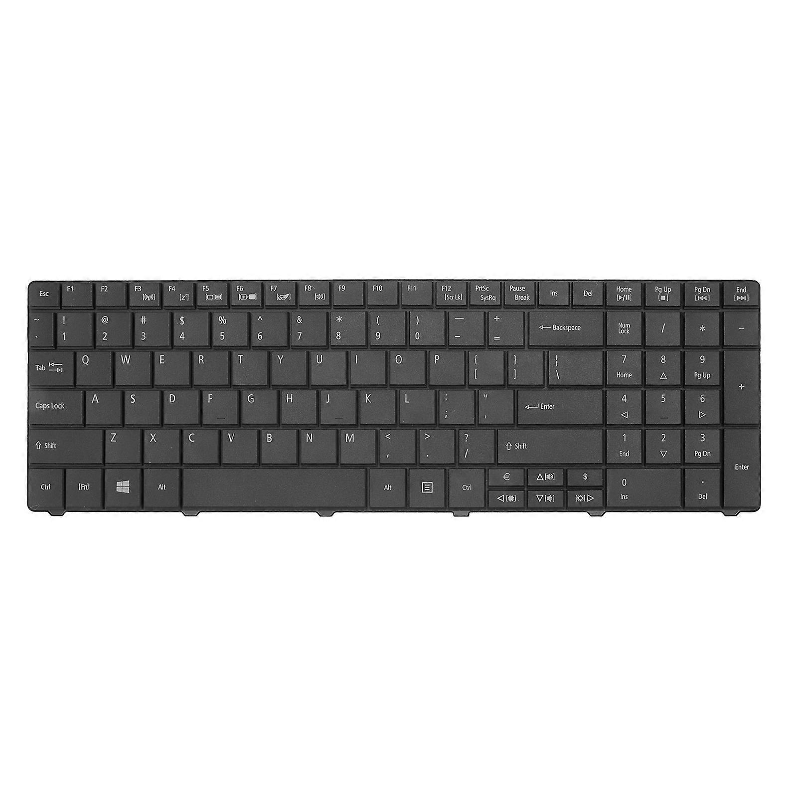 Replacement Keyboard Durable Convenient Replace Keyboard for ACER E1?531G/E1?531/E1?571GBlack