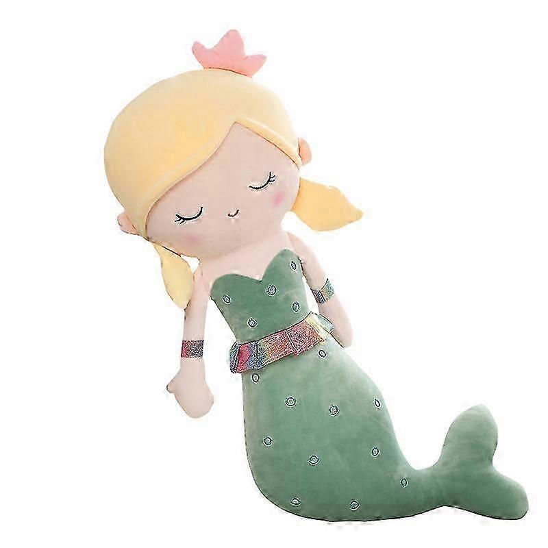 الكرتون حورية البحر وسادة أفخم لعبة دمية، الأطفال السرير القماش دمية