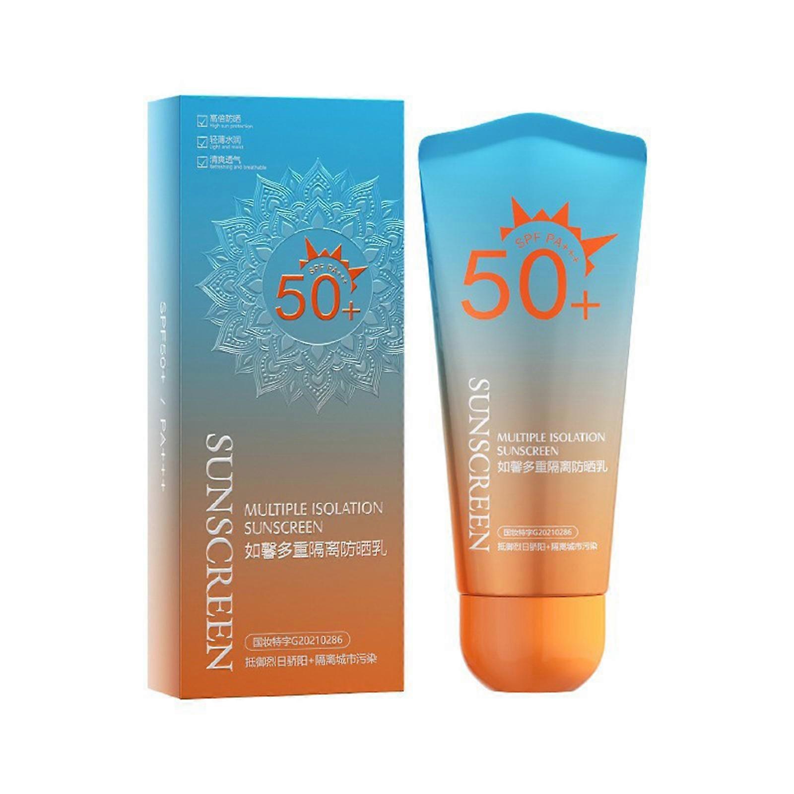 Écran solaire isolant, SPF50 Haute puissance, rafraîchissant, Écran solaire à isolation multiple FLYE4379