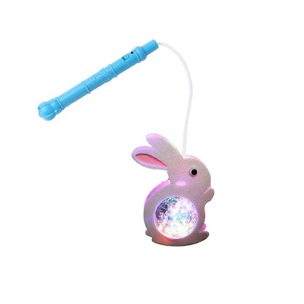 Rabbit Lantern MidAutumn Festival Handheld Lanterns Battery Powered Led