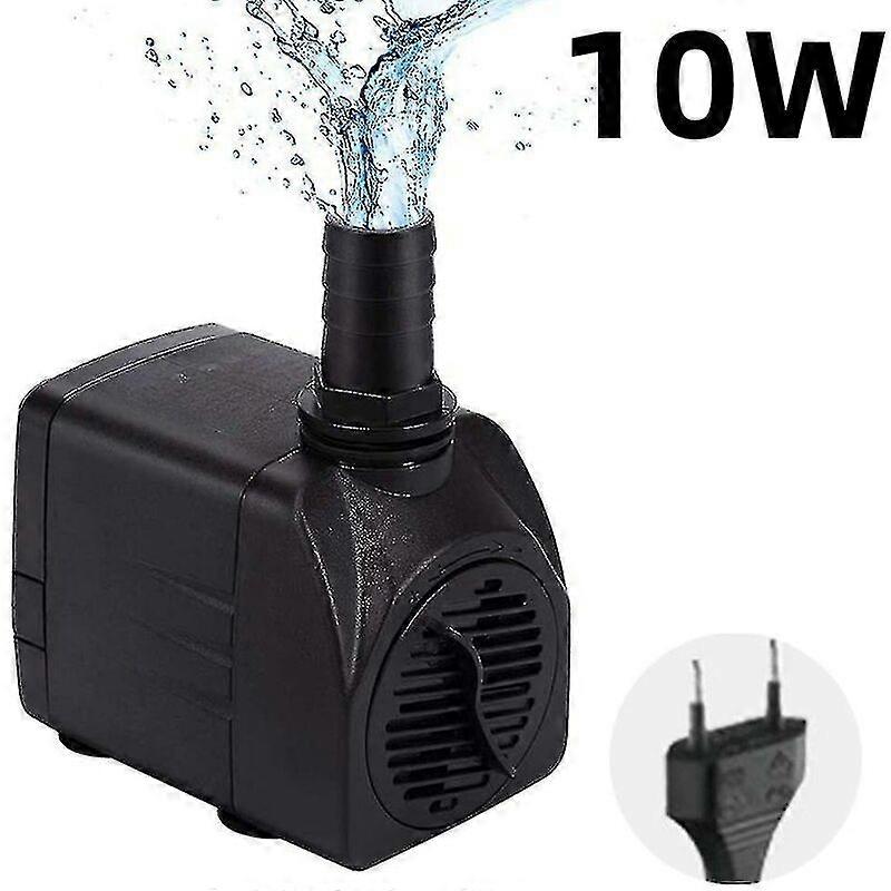 水中ポンプ、噴水ポンプ、ウォーターポンプ、1.5m電源ケーブル付き サイズ:EU 10W
