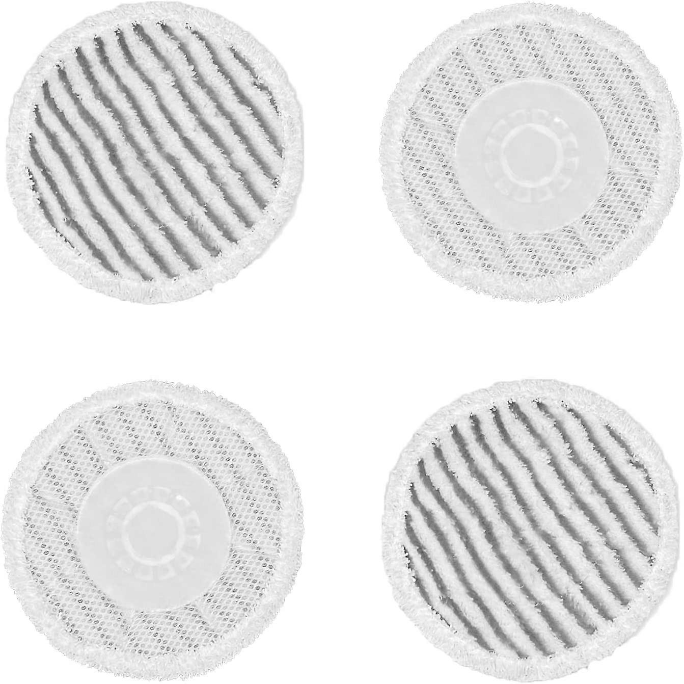 S7000AMZ Pads Replacement Steam Mop Pads for Shark S6002EU S7001 S7001TGT S7201 Steam & Scrub All-in-One Scrubbing Mop 4 Pack